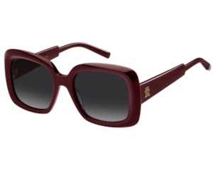 Óculos de Sol Tommy Hilfiger Preppy Borgonha TH2208/S LHF-53