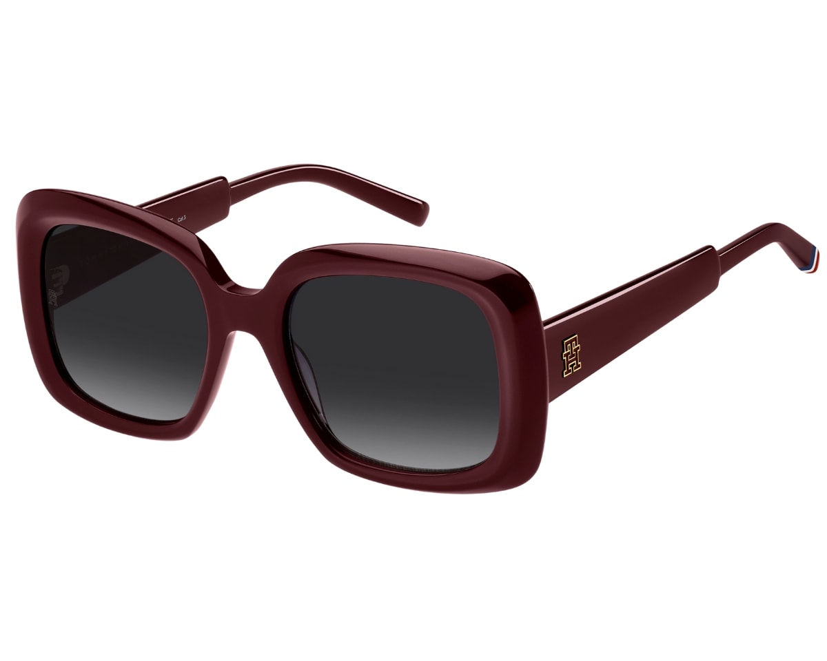 Óculos de Sol Tommy Hilfiger Preppy Borgonha TH2208/S LHF-53