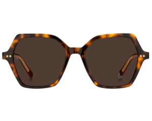 Óculos de Sol Tommy Hilfiger Preppy Havana TH2213/S 05L-52