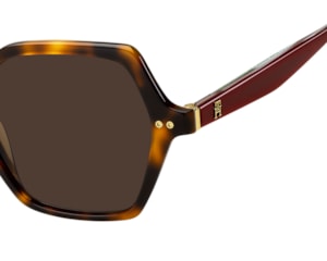 Óculos de Sol Tommy Hilfiger Preppy Havana TH2213/S 05L-52