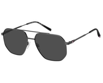 Óculos de Sol Tommy Hilfiger Preppy  Rutênio TH2191/S FJ1-60