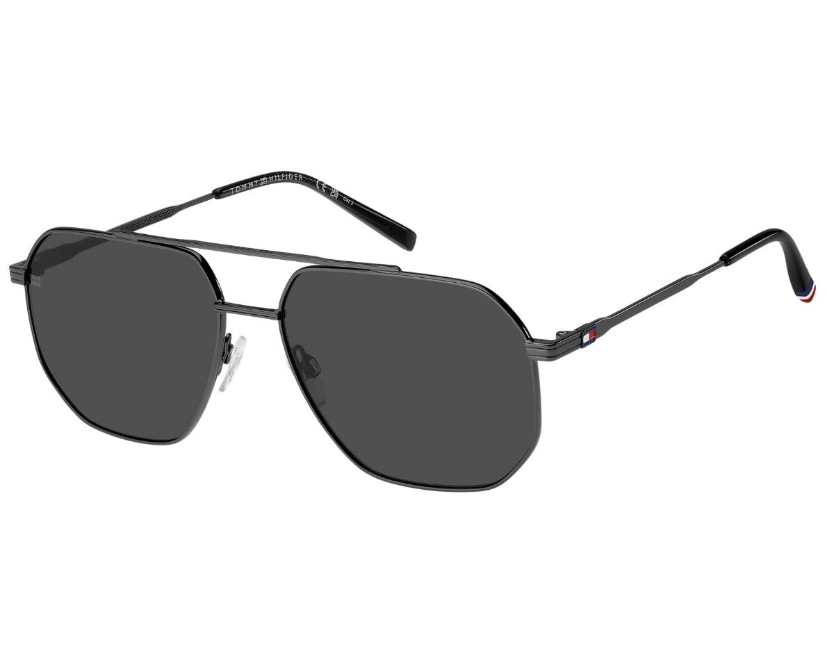 Óculos de Sol Tommy Hilfiger Preppy  Rutênio TH2191/S FJ1-60