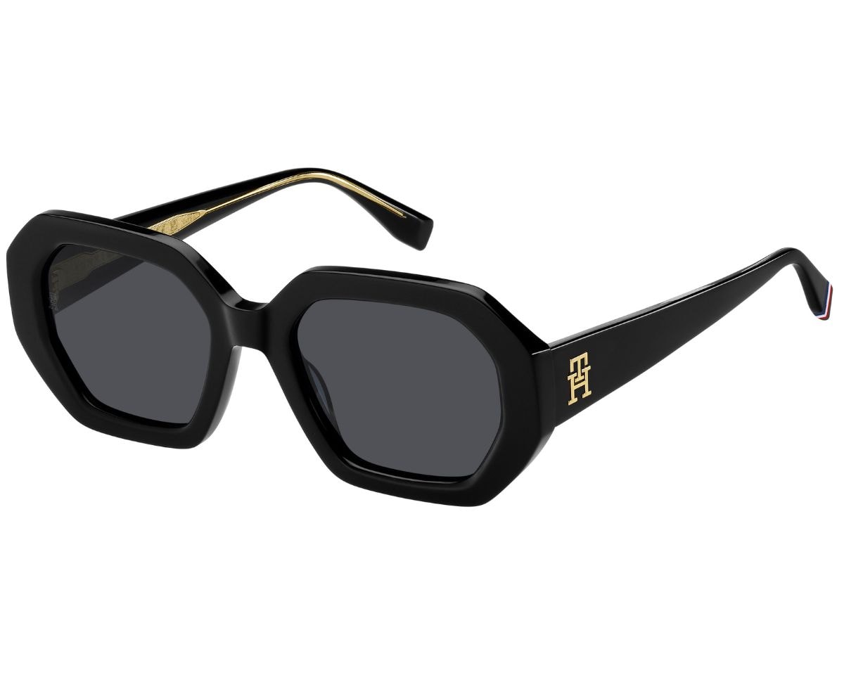 Óculos de Sol Tommy Hilfiger Preto TH 2155/S 807-52 - Officina 7