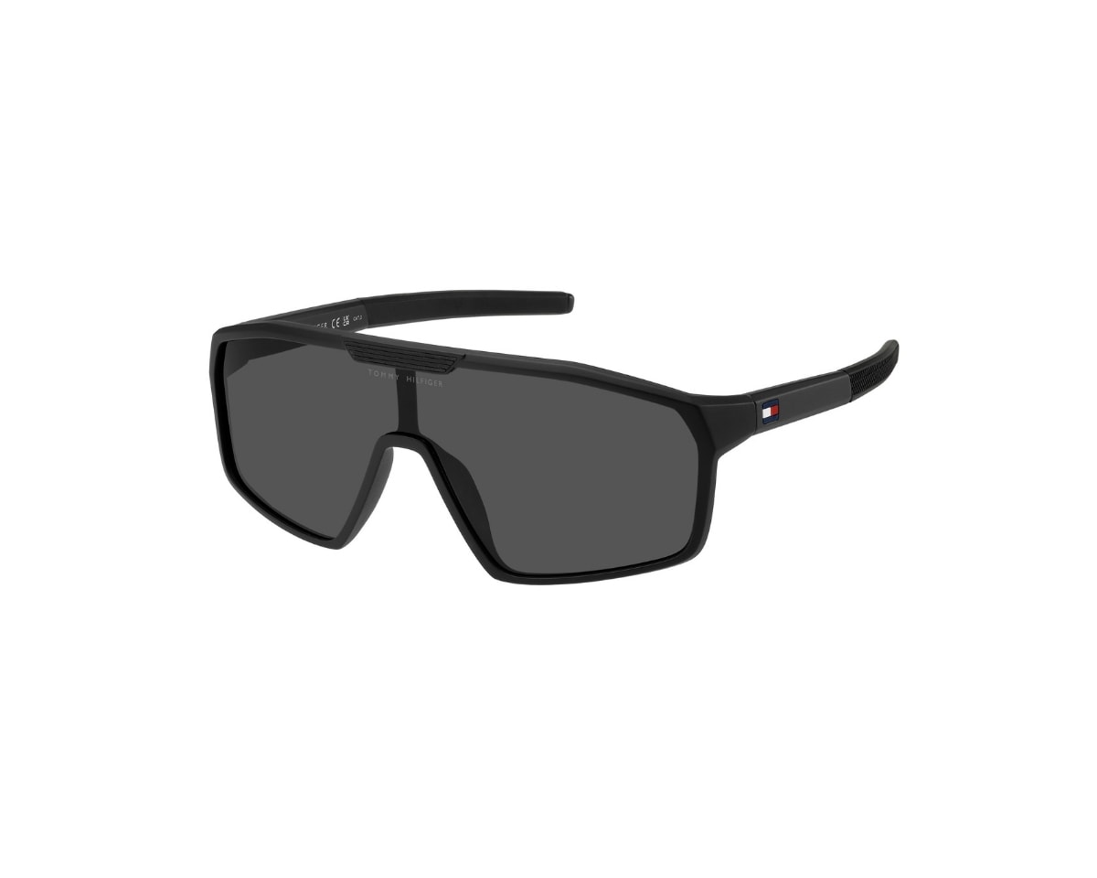 Óculos de Sol Tommy Hilfiger Sporty Preto Fosco TH2357/S 003-99