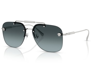 Óculos de Sol Versace Daily Heritage Prata VE2296 1000V1-60