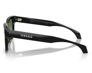Óculos de Sol Versace Daily Heritage Preto Brilho VE4510U GB18E-52