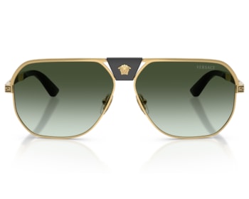 Óculos de Sol Versace Fashion Id Dourado Verde VE2294 10028E-61