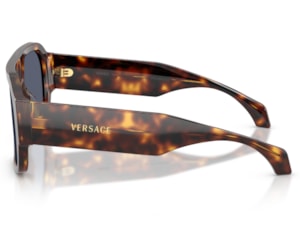 Óculos de Sol Versace Fashion Id Havana Polarizado VE4508U 55372V-56