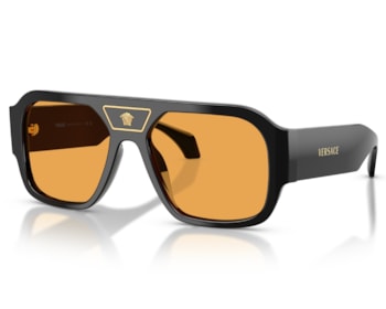 Óculos de Sol Versace Fashion Id Preto Brilho VE4508U GB17-56