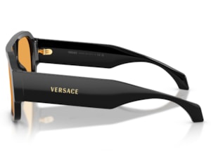 Óculos de Sol Versace Fashion Id Preto Brilho VE4508U GB17-56