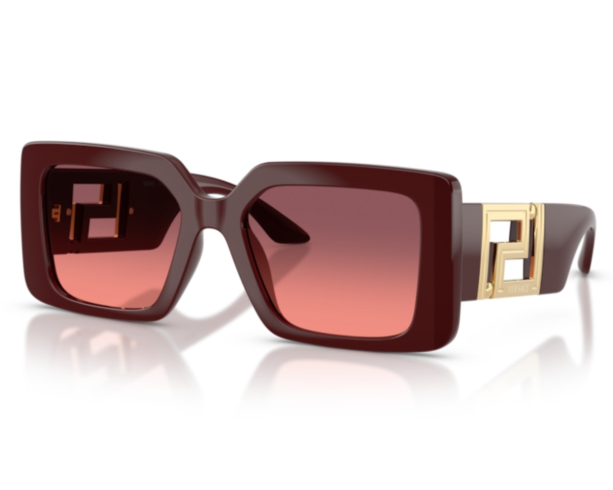 Óculos de Sol Versace Iconic Borgonha Vinho VE4505U 538120-55