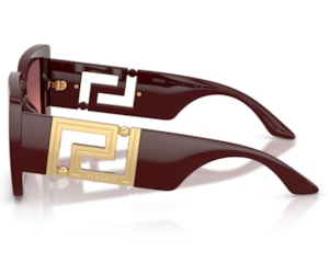 Óculos de Sol Versace Iconic Borgonha Vinho VE4505U 538120-55