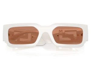 Óculos de Sol Versace Iconic Branco Marrom VE4506U 554473-54