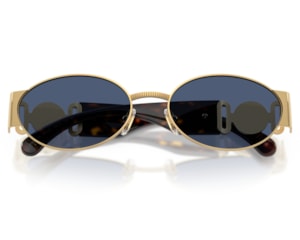 Óculos de Sol Versace Iconic Dourado Havana VE2299 100280-56