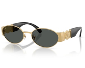 Óculos de Sol Versace Iconic Dourado Preto VE2299 100287-56