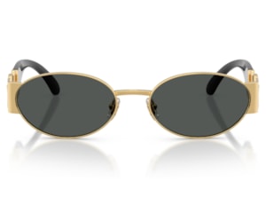 Óculos de Sol Versace Iconic Dourado Preto VE2299 100287-56
