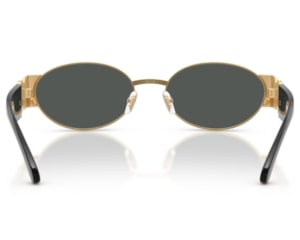 Óculos de Sol Versace Iconic Dourado Preto VE2299 100287-56