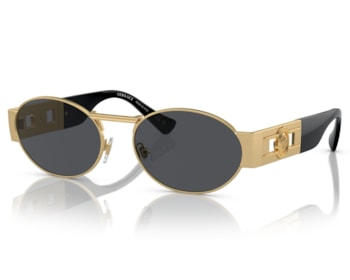 Óculos de Sol Versace Iconic Dourado VE2264 100287-56
