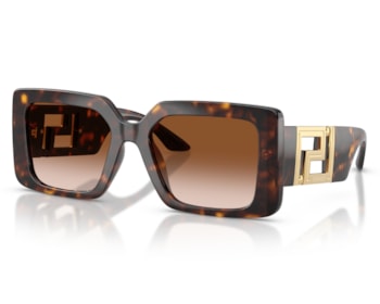 Óculos de Sol Versace Iconic Marrom Havana VE4505U 10813-55