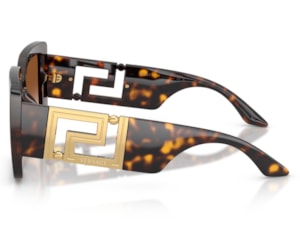 Óculos de Sol Versace Iconic Marrom Havana VE4505U 10813-55