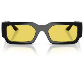 Óculos de Sol Versace Iconic Preto Amarelo VE4506U GB185-54