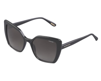 Óculos de Sol Victor Hugo Preto Brilho SH1964 0700-55