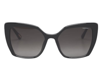 Óculos de Sol Victor Hugo Preto Brilho SH1964 0700-55
