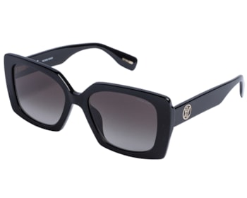 Óculos de Sol Victor Hugo Preto Brilho SH1966 0700-54