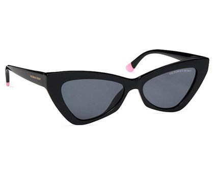 Óculos de Sol Victoria's Secret Geometric Cat Eye VS0022 01A-55