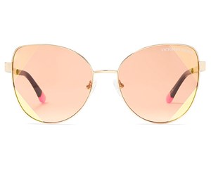 Óculos de Sol Victoria's Secret Oversized Colorblock VS0020 28F-58