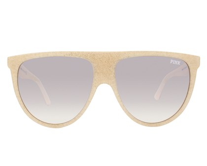 Óculos de Sol Victoria's Secret Pink Glitter Flat-Top PK0015 57F-59