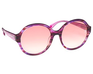 Óculos de Sol Victoria's Secret Pink Oversized Round PK0019 72Z-58