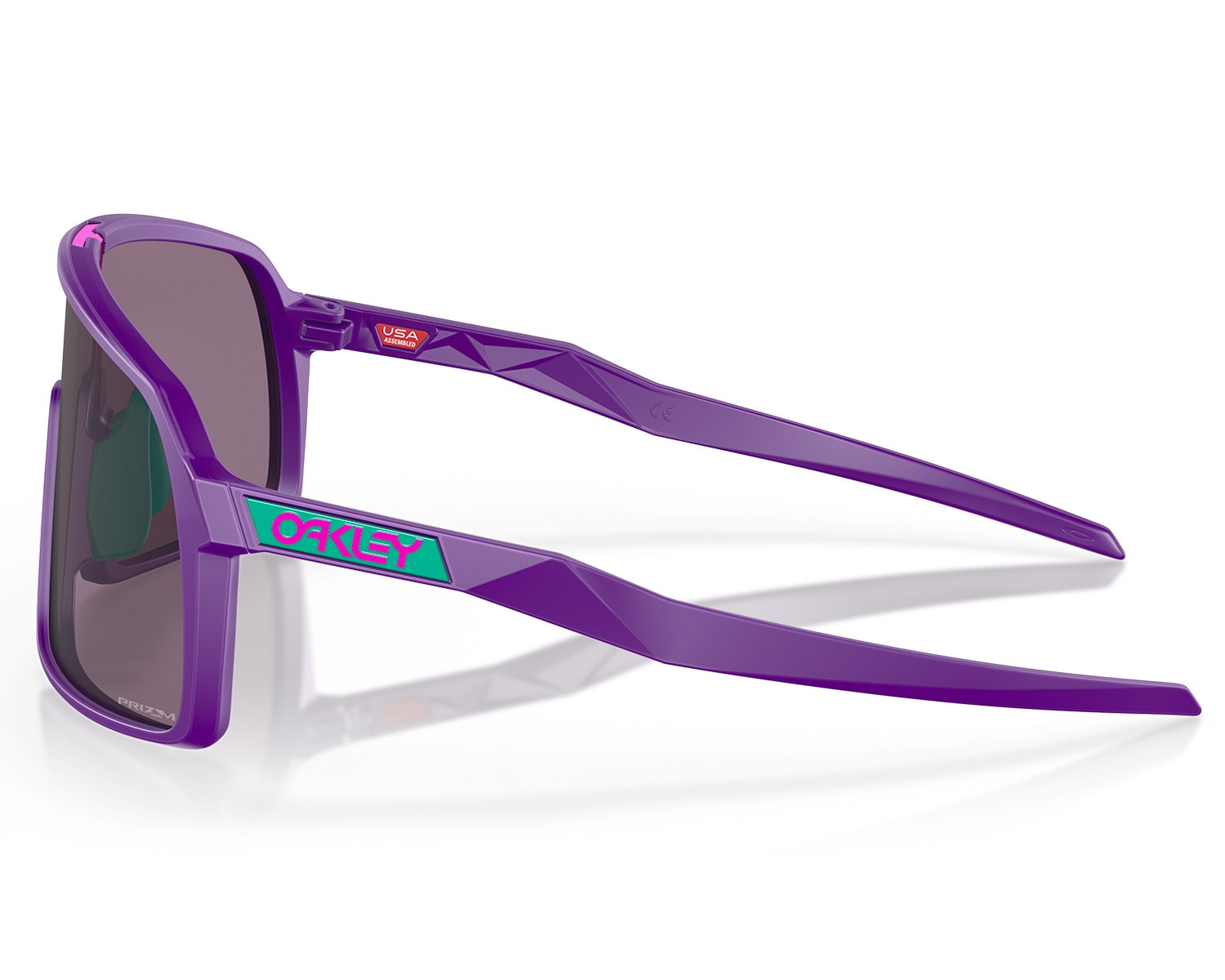 Oculos do Sol Oakley Sutro Matte Electric Purple Prizm Grey