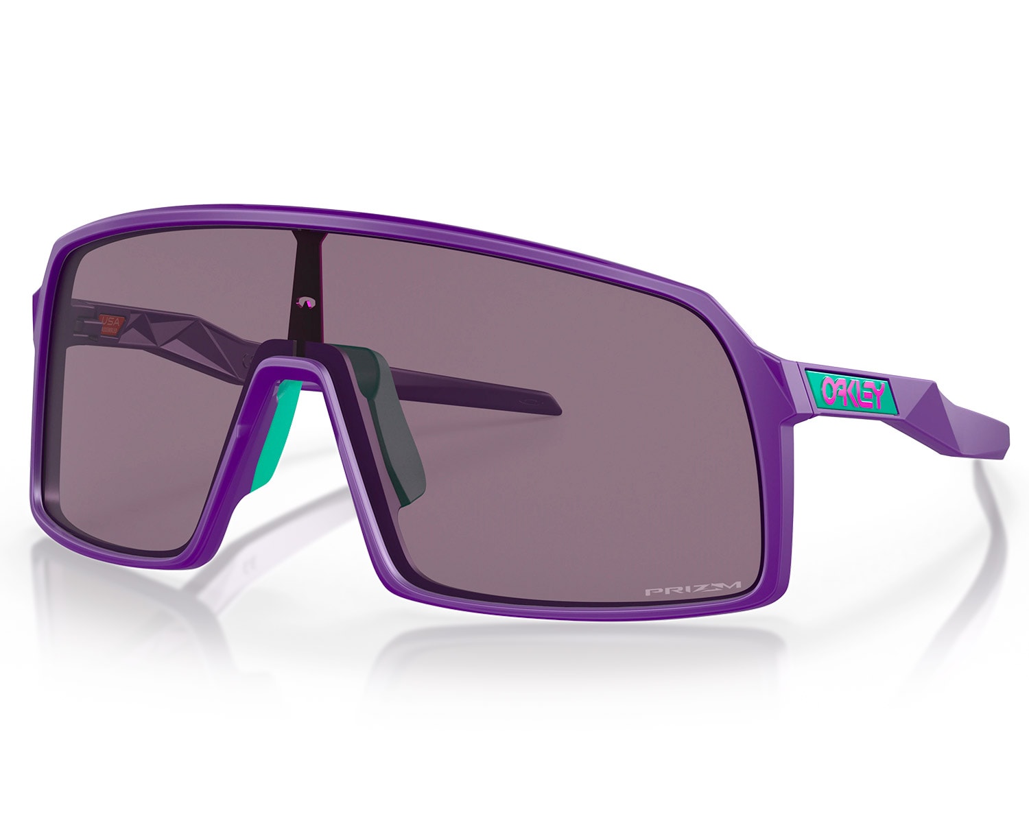 Oculos do Sol Oakley Sutro Matte Electric Purple Prizm Grey