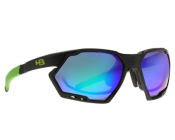 Óculos Esportivo HB Rush Clip On Matte Black D. Green