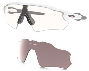 Óculos Oakley Radar Ev Path W. Clear + Prizm Grey Polarized
