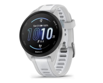 Relógio Garmin Forerunner 165 com Monitor Cardíaco de Pulso e GPS