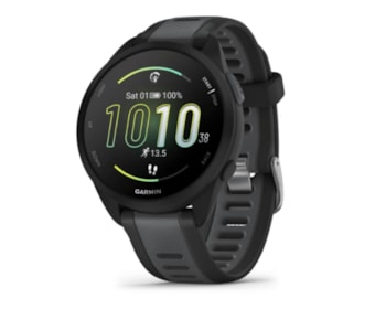 Relógio Garmin Forerunner 165 com Monitor Cardíaco de Pulso e GPS