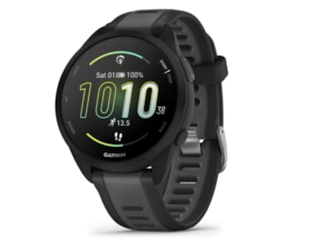 Relógio Garmin Forerunner 165 com Monitor Cardíaco de Pulso e GPS