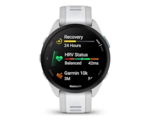 Relógio Garmin Forerunner 165 com Monitor Cardíaco de Pulso e GPS