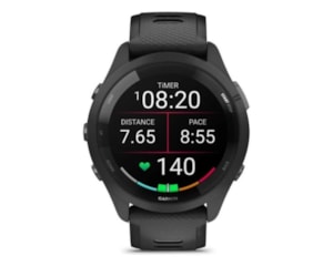 Relógio Garmin Forerunner 265 Music Preto EU/PAC com Monitor Cardíaco de Pulso e GPS