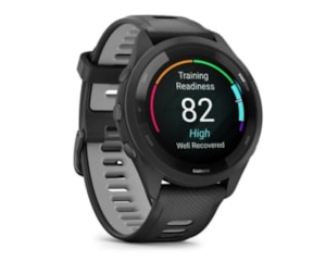 Relógio Garmin Forerunner 265 Music Preto EU/PAC com Monitor Cardíaco de Pulso e GPS