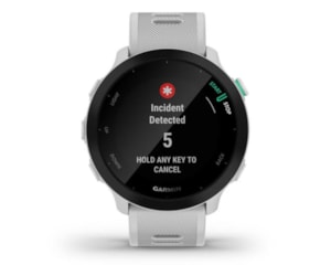 Relógio Garmin Forerunner 55 Branco EU Monitor Cardíaco de Pulso com GPS