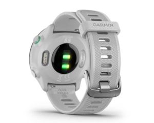 Relógio Garmin Forerunner 55 Branco EU Monitor Cardíaco de Pulso com GPS
