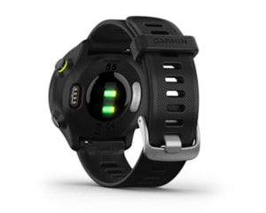 Relógio Garmin Forerunner 55 Preto EU Monitor Cardíaco de Pulso com GPS