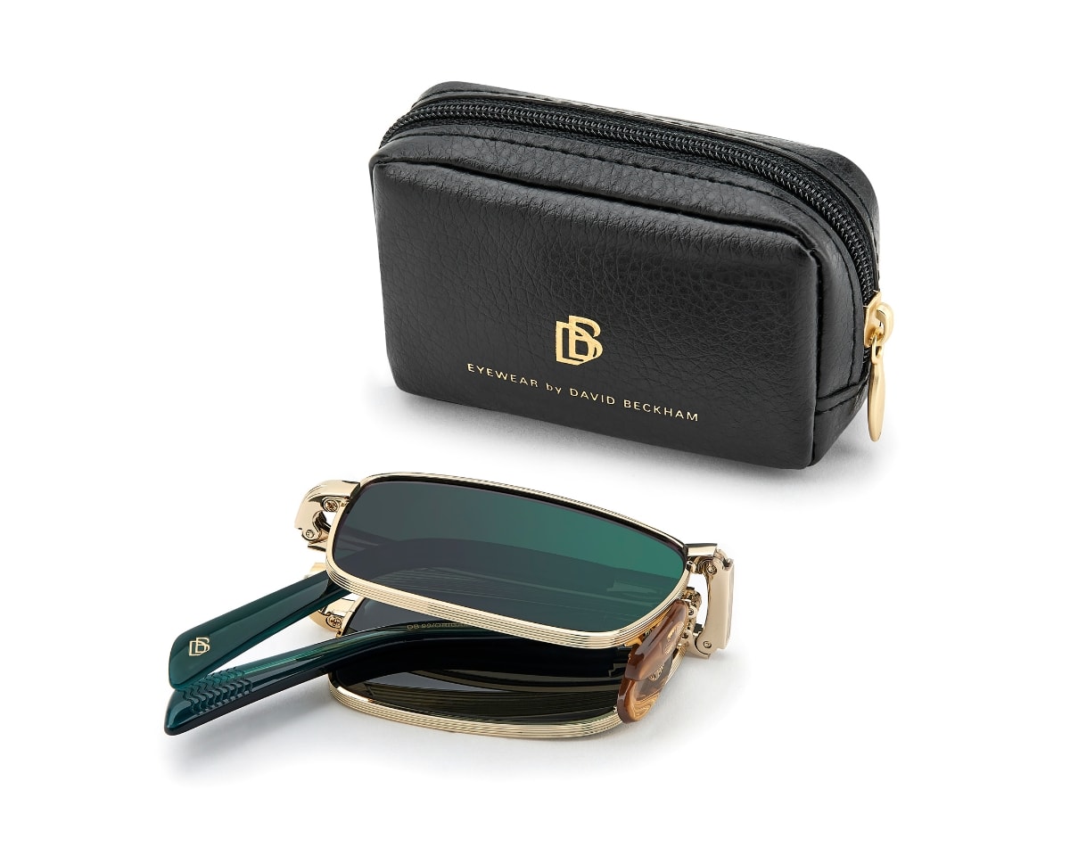 Óculos David Beckham DB99 Origami Dourado