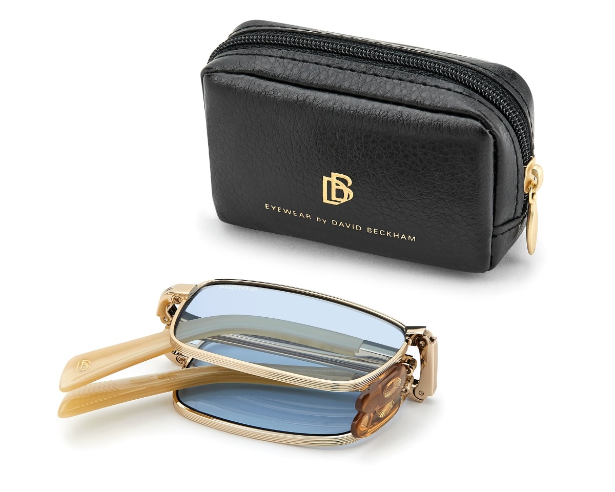 Óculos David Beckham DB99 Origami Dourado