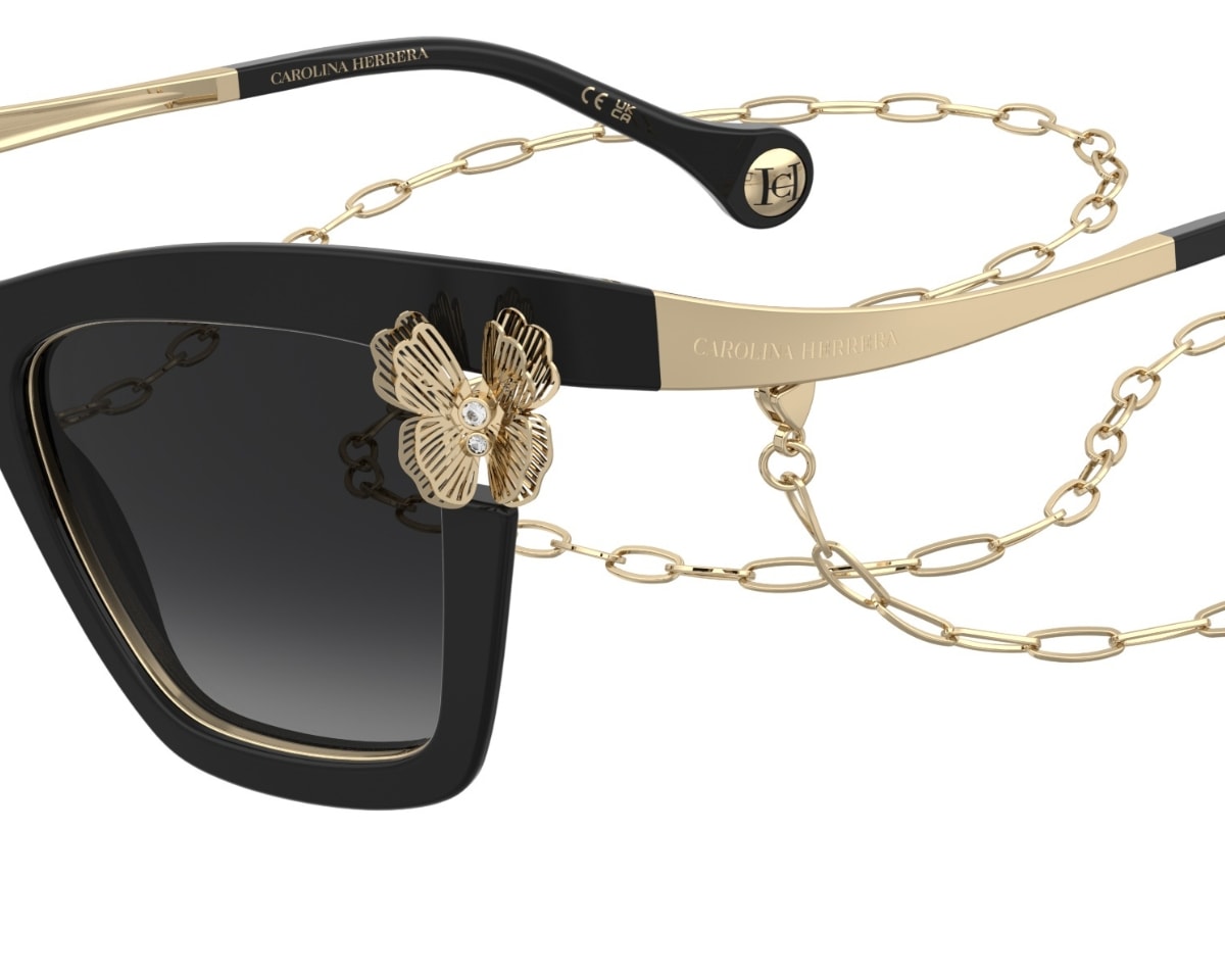 Detalhe borboleta Carolina Herrera